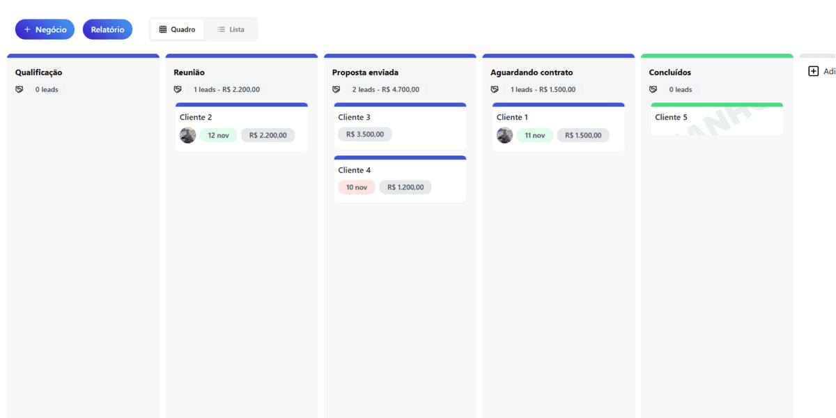 Demonstração comercial